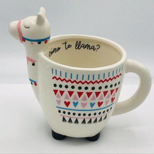 Como Te Llama White Ceramic Coffee Tea Mug
